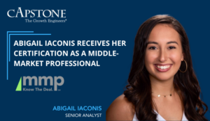 Capstone’s Abigail Iaconis Earns MMP Certification