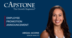 Capstone Promotes Abigail Iaconis to Senior Analyst